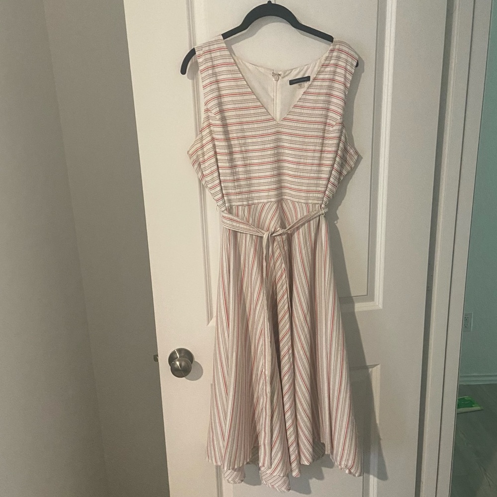 Size 14 Tommy Hilfiger striped dress- cute RWB dress!